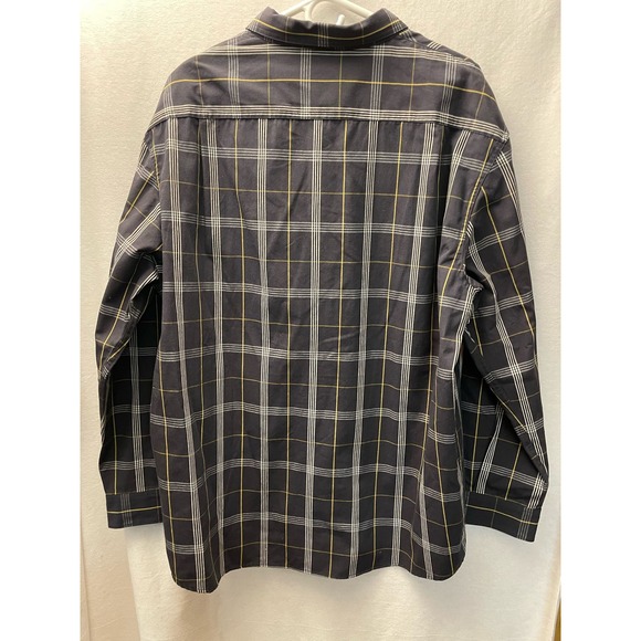 CE‎ Schmidt workwear blue white heavy long sleeve XL button down men’s - Picture 4 of 7